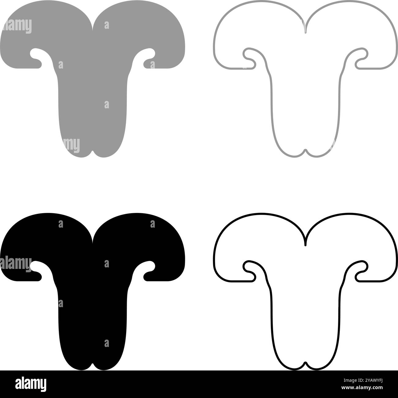 Immagine vettoriale colore grigio nero icona Cat Cat PET PET PET PET PET immagine semplice contorno riempimento solido linea sottile e piatta Illustrazione Vettoriale