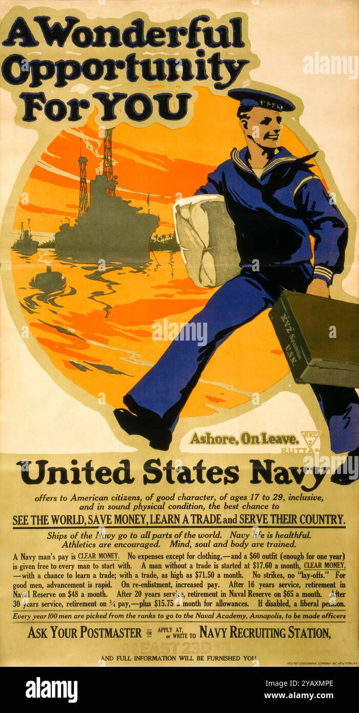 Vogliamo Che Ora Affitto Poster In Un Pub Adattato Da Lo Zio Sam Voglio Che Tu Reclutamento Esercito Degli Stati Uniti Poster Di James Montgomery Flagg 2cw5cm7 - Foto 6