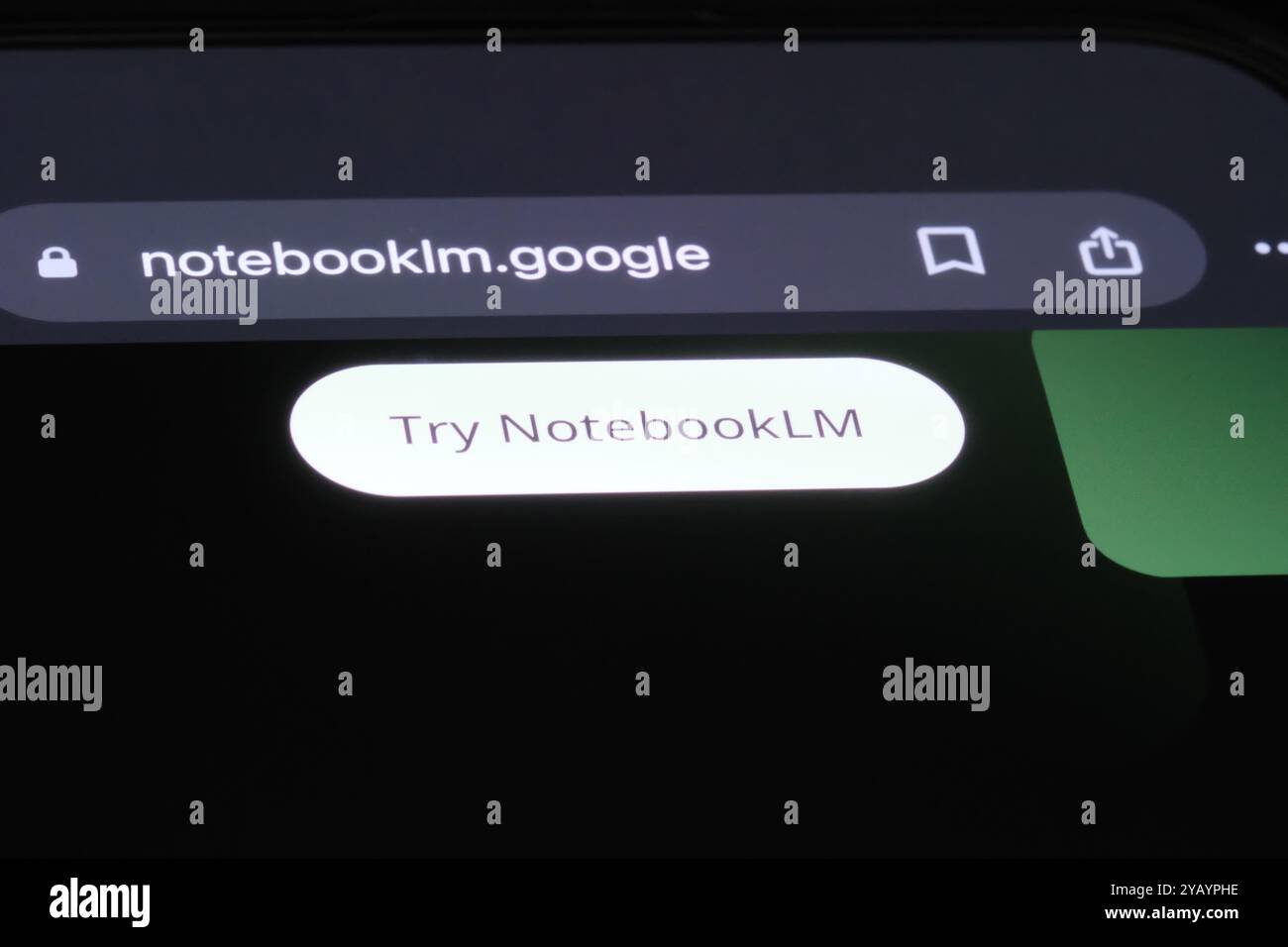 Shanghai, Cina-12 ottobre 2024: Google NotebookLM. Assistente di ricerca IA Foto Stock