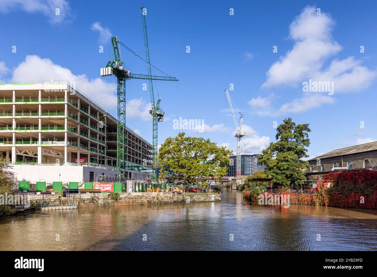 Progetto di rigenerazione del Temple Quarter di Bristol. University of Bristol Enterprise Campus, Bristol City Center, Inghilterra, Regno Unito Foto Stock