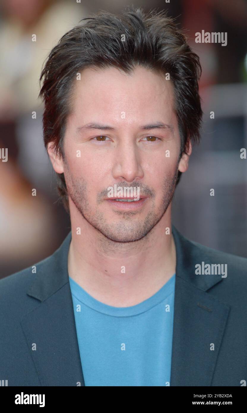 Keanu Reeves, The Lake House UK Premiere, Londra, Regno Unito Foto Stock