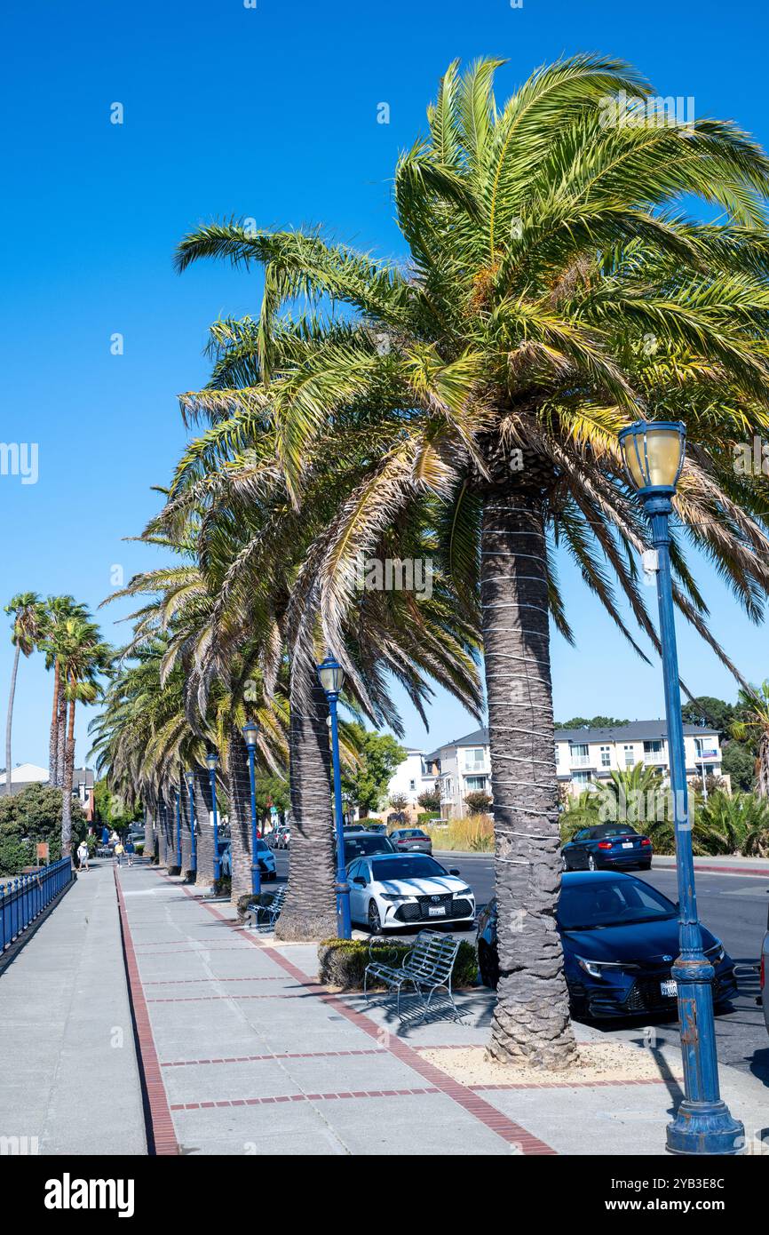 First Street, Benicia, California, Stati Uniti Foto Stock
