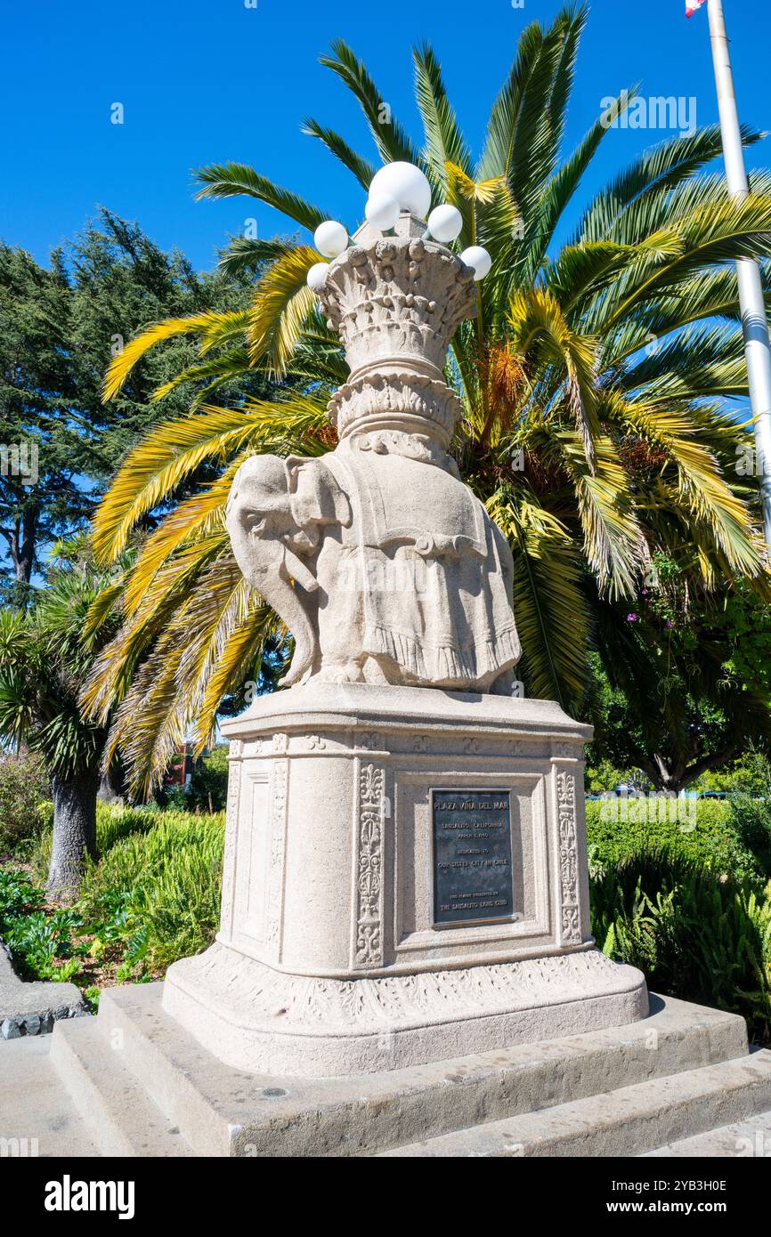 Viña del Mar Park, Sausalito, California, Stati Uniti Foto Stock