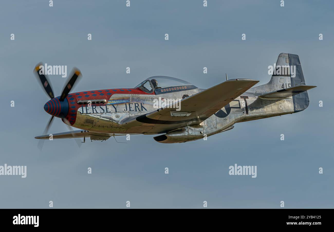 North American P-51D Mustang Foto Stock