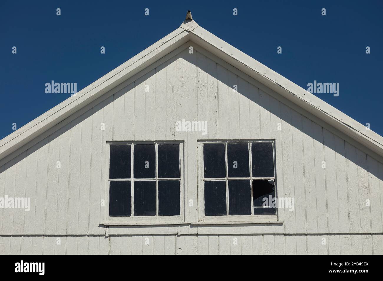 Bianco, dettagli in stile Amish, Lancaster County, Pennsylvania, Stati Uniti Foto Stock
