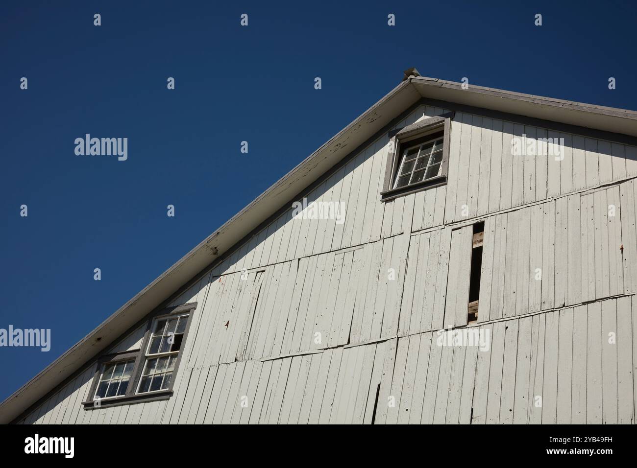 Bianco, dettagli in stile Amish, Lancaster County, Pennsylvania, Stati Uniti Foto Stock