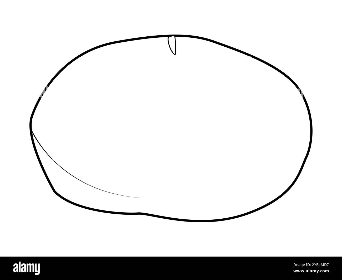 Berretto. Illustrazione tecnica dell'abbigliamento con cappellino accessorio Winter Head Fashion. Copricapo vettoriale per uomo, donna, stile unisex, modello piatto CAD mockup contorno di schizzo isolato Illustrazione Vettoriale