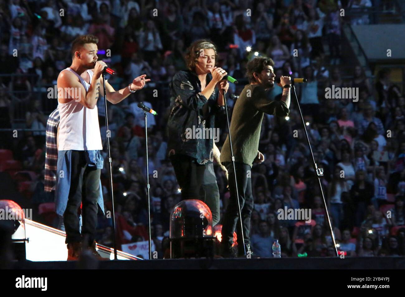 REGNO UNITO. 16 ottobre 2024. Foto del file Liam Payne una direzione dello spettacolo britannico Liam Payne è morto dopo essere caduto dal terzo piano di un hotel a Buenos Aires, secondo i funzionari locali. Aveva 31 anni. Data foto: Mercoledì 16 ottobre 2024. Credito: Glamourstock/Alamy Live News Foto Stock