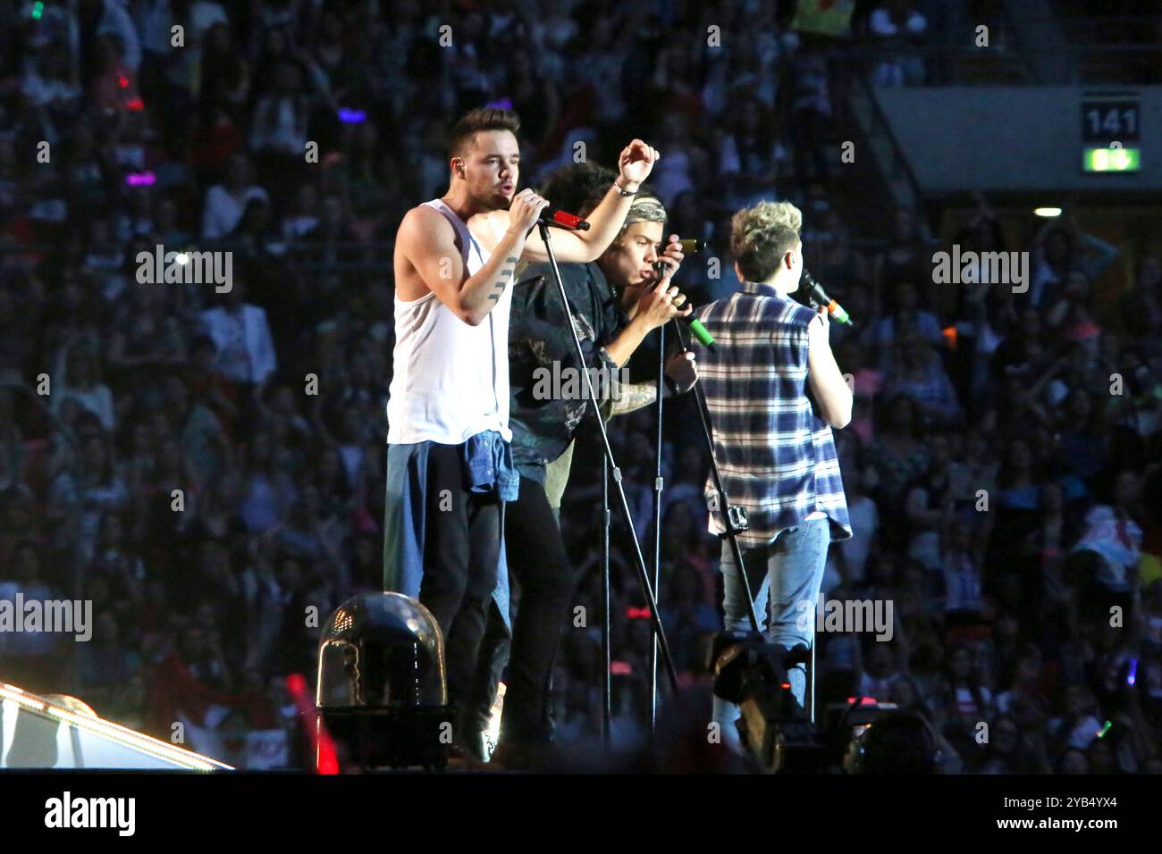 REGNO UNITO. 16 ottobre 2024. Foto del file Liam Payne una direzione dello spettacolo britannico Liam Payne è morto dopo essere caduto dal terzo piano di un hotel a Buenos Aires, secondo i funzionari locali. Aveva 31 anni. Data foto: Mercoledì 16 ottobre 2024. Credito: Glamourstock/Alamy Live News Foto Stock