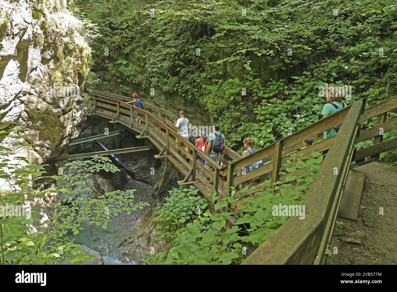 Gola di Seisenbergklamm, monumento naturale, Pinzgau, Salisburghese, Austria, Europa Foto Stock