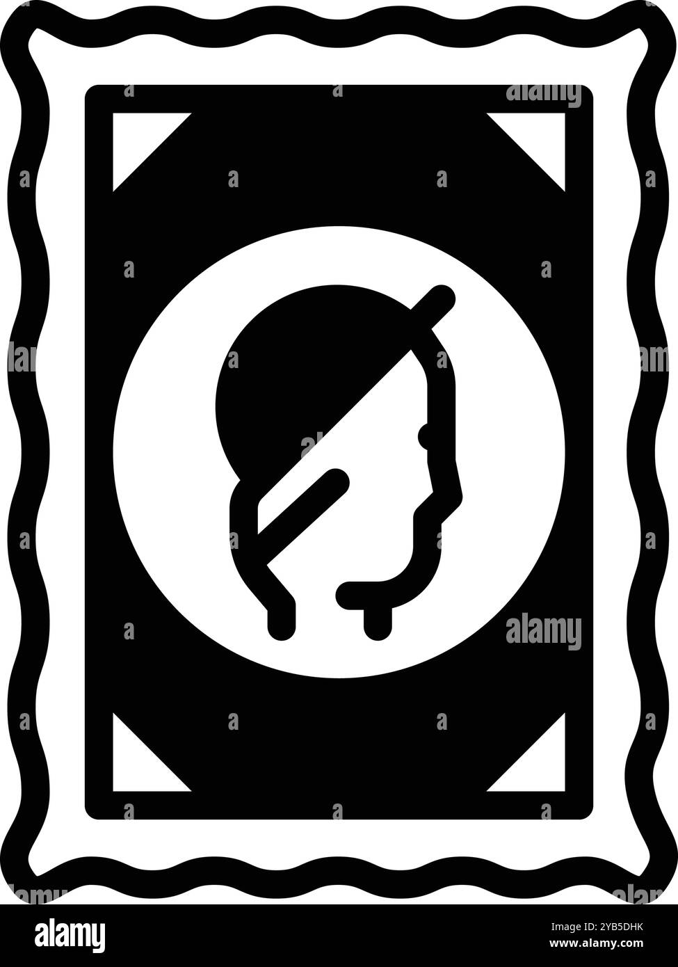 Icona per la raccolta del timbro, la raccolta Illustrazione Vettoriale