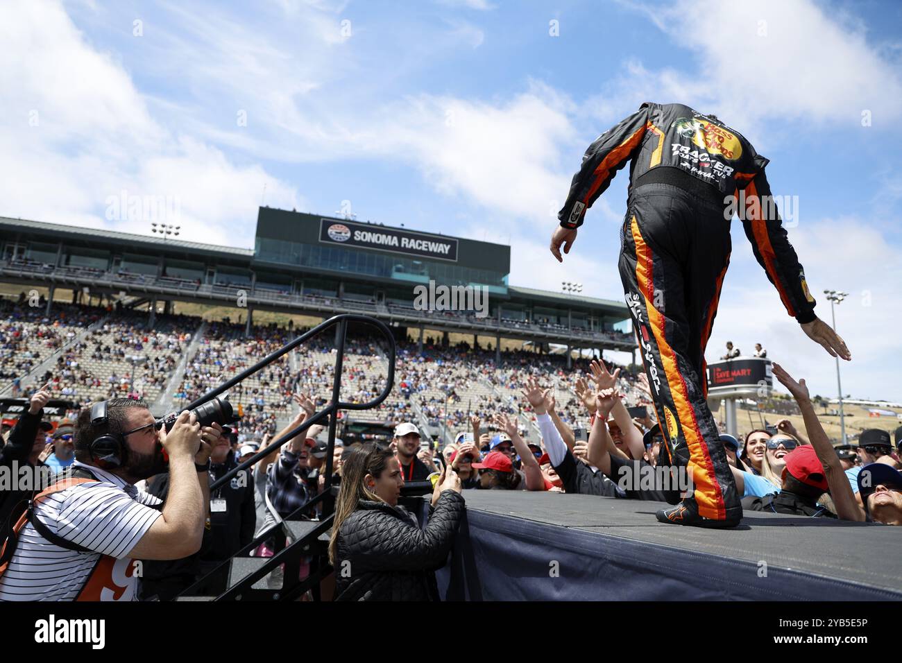 Save Mart 350 a Sonoma, CALIFORNIA, Stati Uniti, Nord America Foto Stock