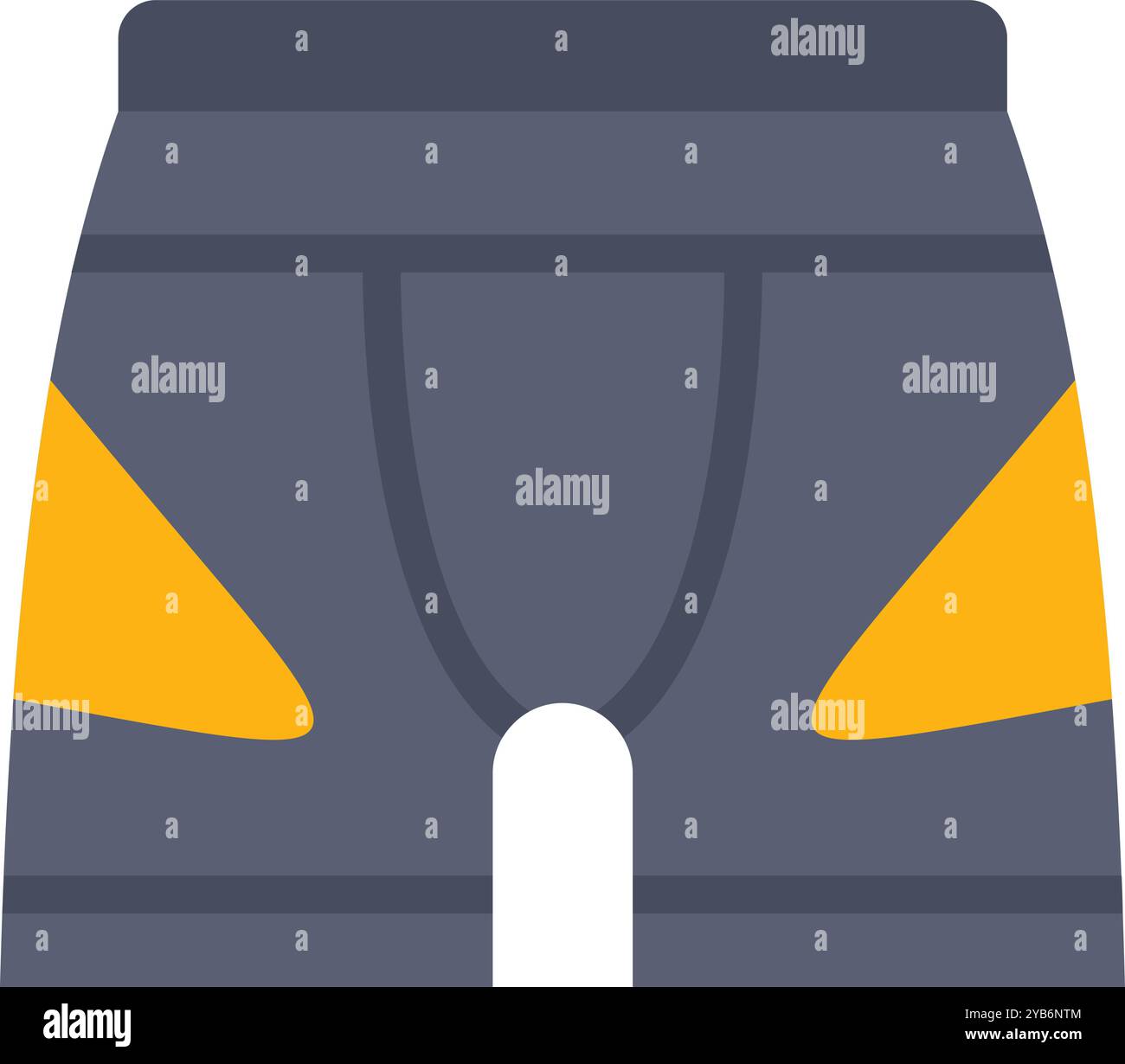 Gli shorts compression sono un tipo di abbigliamento sportivo progettato per essere indossato dagli atleti e dagli appassionati di fitness durante l'attività fisica Illustrazione Vettoriale