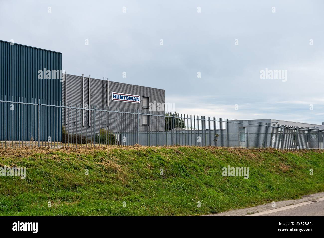 Laboratorio di analisi di ricerca e sviluppo Huntsman a Tienen, Brabante fiammingo, Belgio, 12 ottobre 2024 Foto Stock
