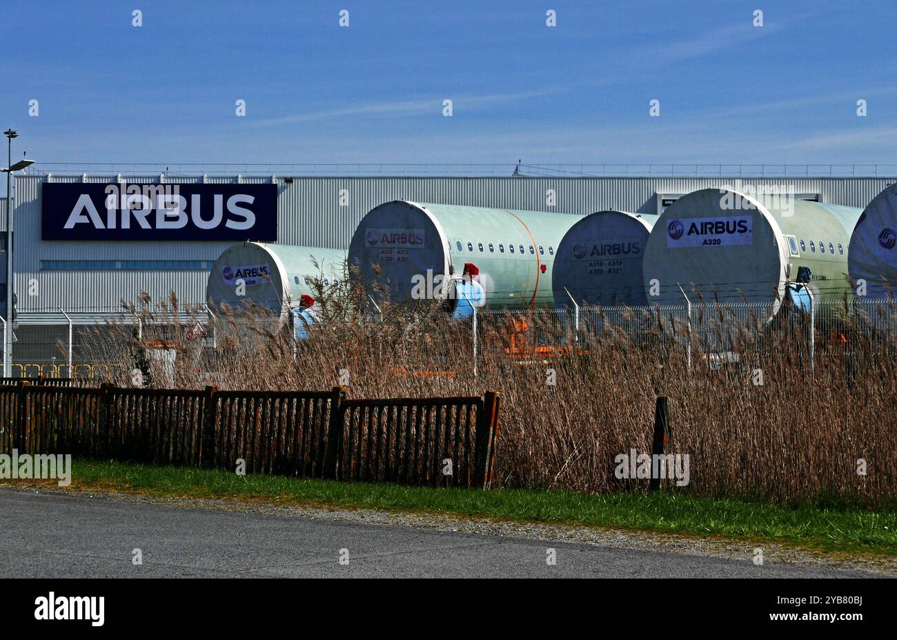 Airbus, A 320, Saint-Nazaire, Loire-Atlantique, Pays de Loire, Francia Foto Stock