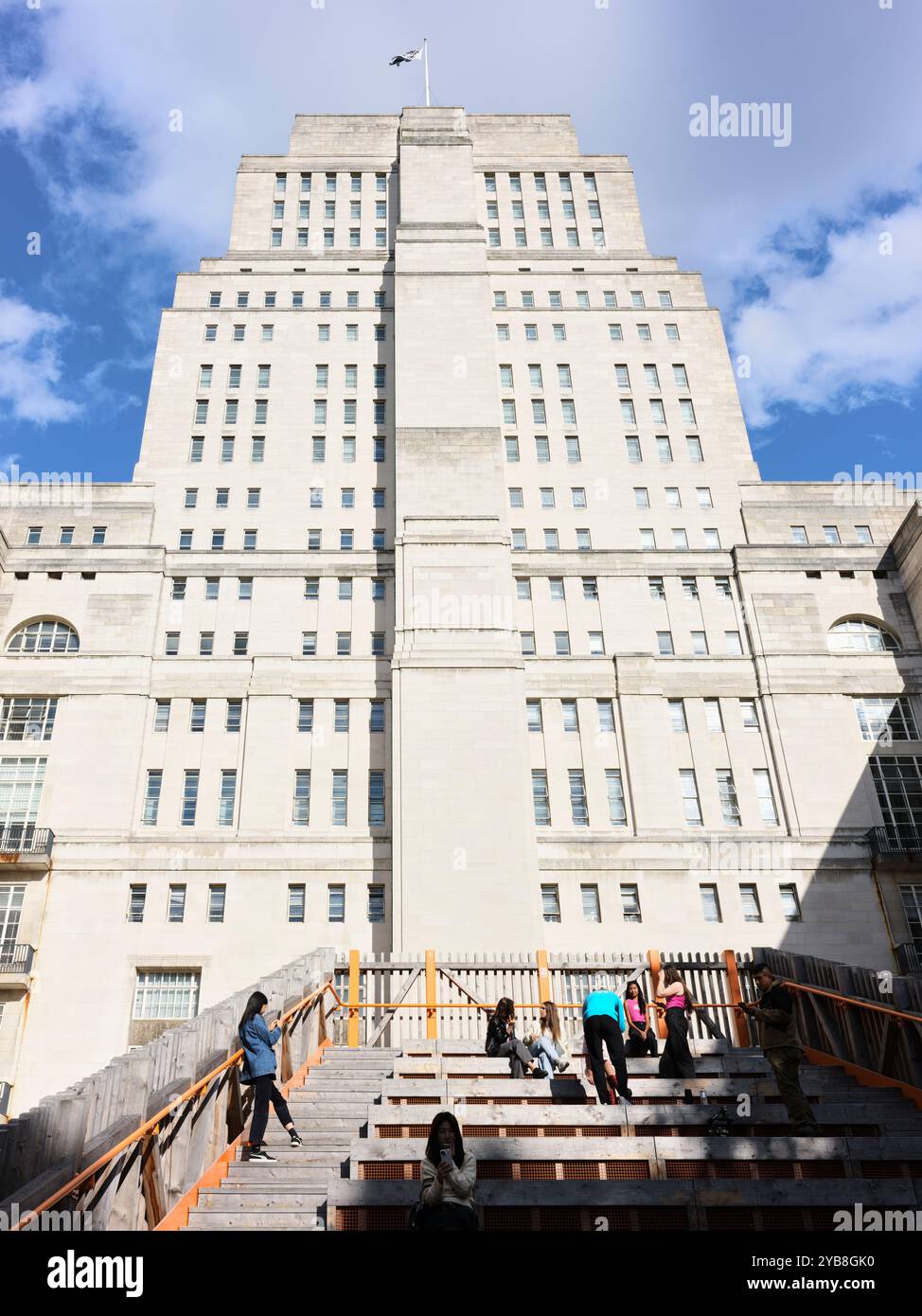 Senato, Università di Londra, Inghilterra. Foto Stock