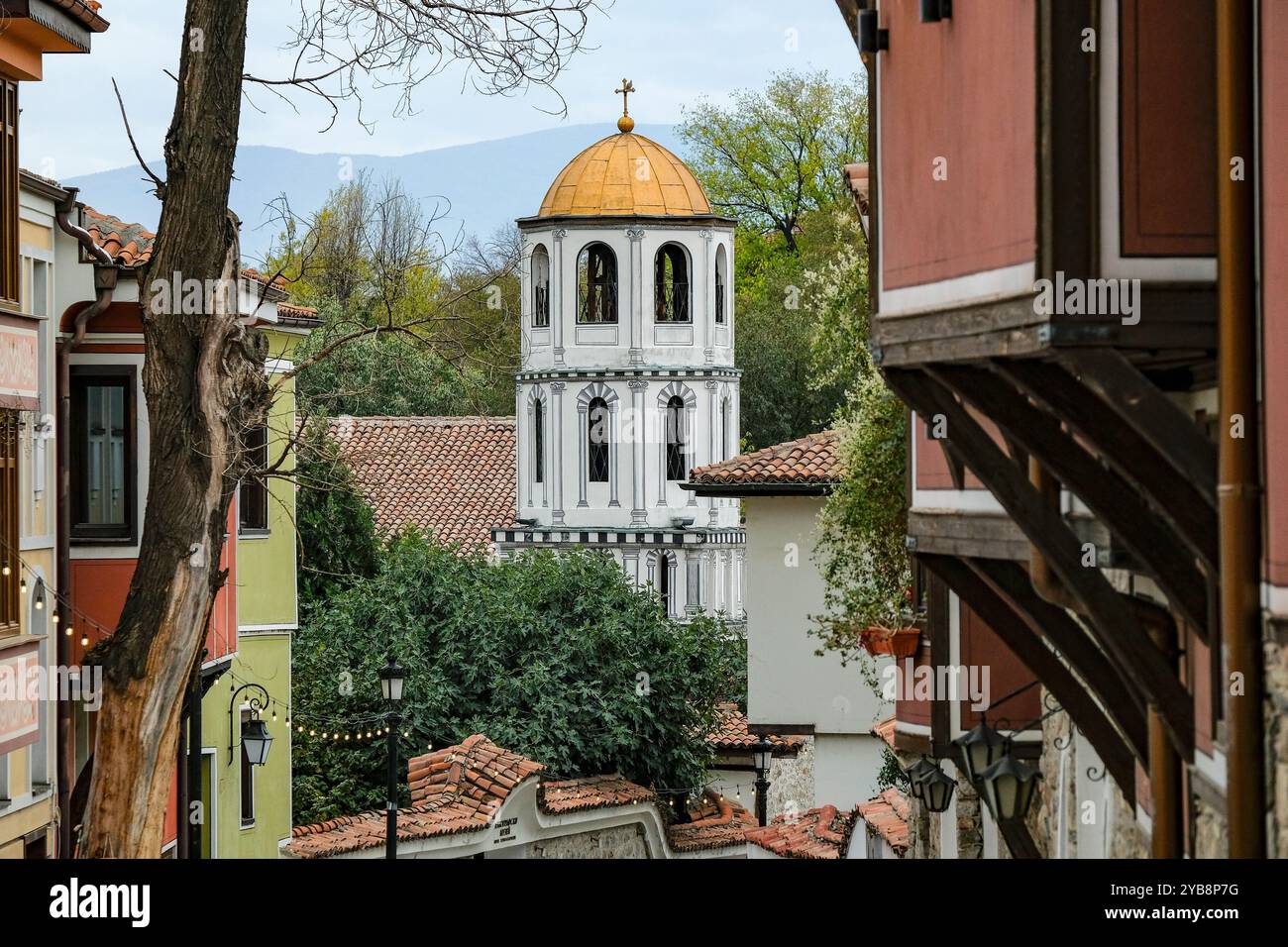 Plovdiv, Bulgaria - 5 ottobre 2024: Chiesa di San Costantino ed Elena a Plovdiv, Bulgaria. Foto Stock