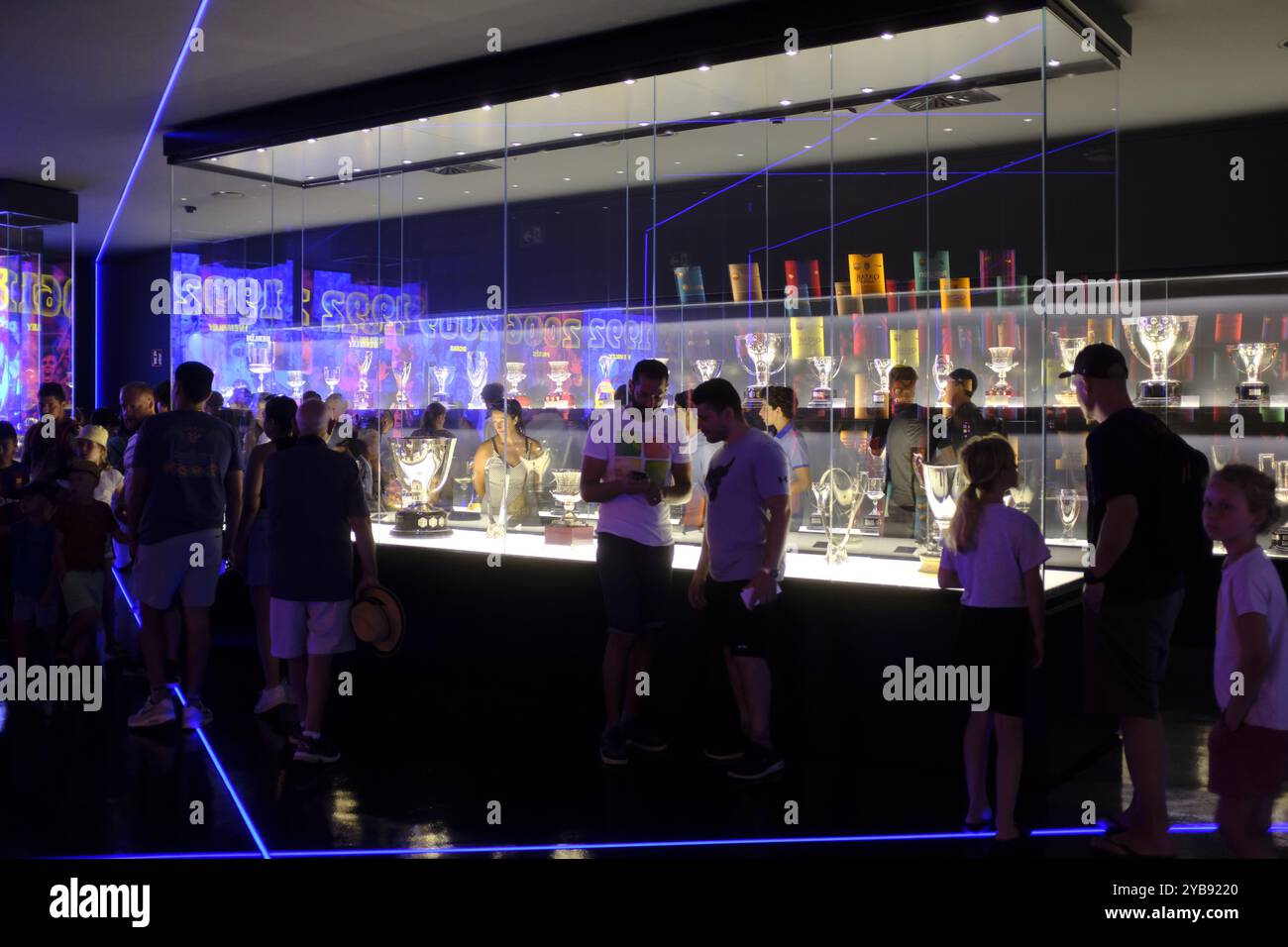 Museo F. C. di Barcellona Foto Stock