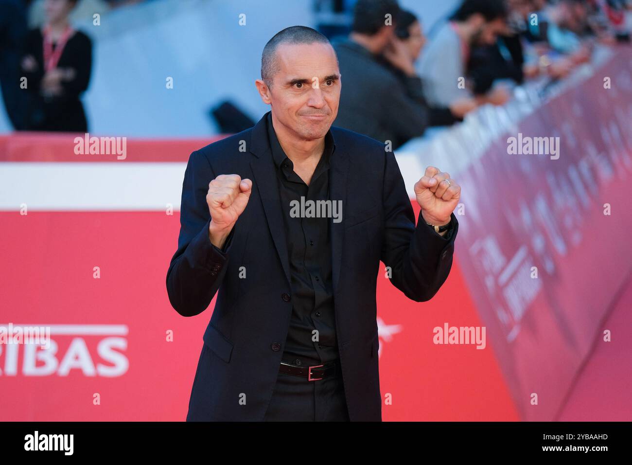 Roma, Italia. 17 ottobre 2024. Pier Giorgio Bellocchio partecipa al Red carpet del film “U.S. Palmese” durante il 19° Festival del Cinema di Roma presso l'Auditorium Parco della musica di Roma. Credito: SOPA Images Limited/Alamy Live News Foto Stock