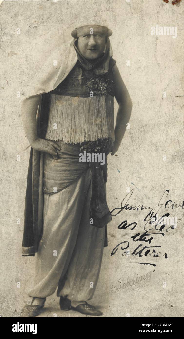 Jimmy Jewell snr, artista del Music hall dei primi anni del XX secolo e padre di Jimmy Jewell. Foto Stock