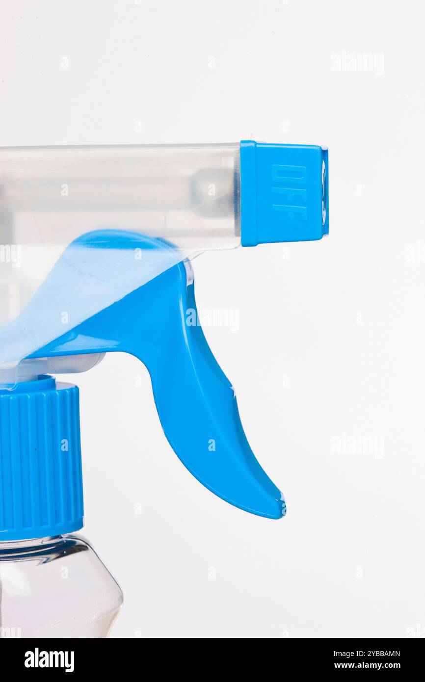 In prossimità di una Pulizia ugello di spruzzatura Foto Stock