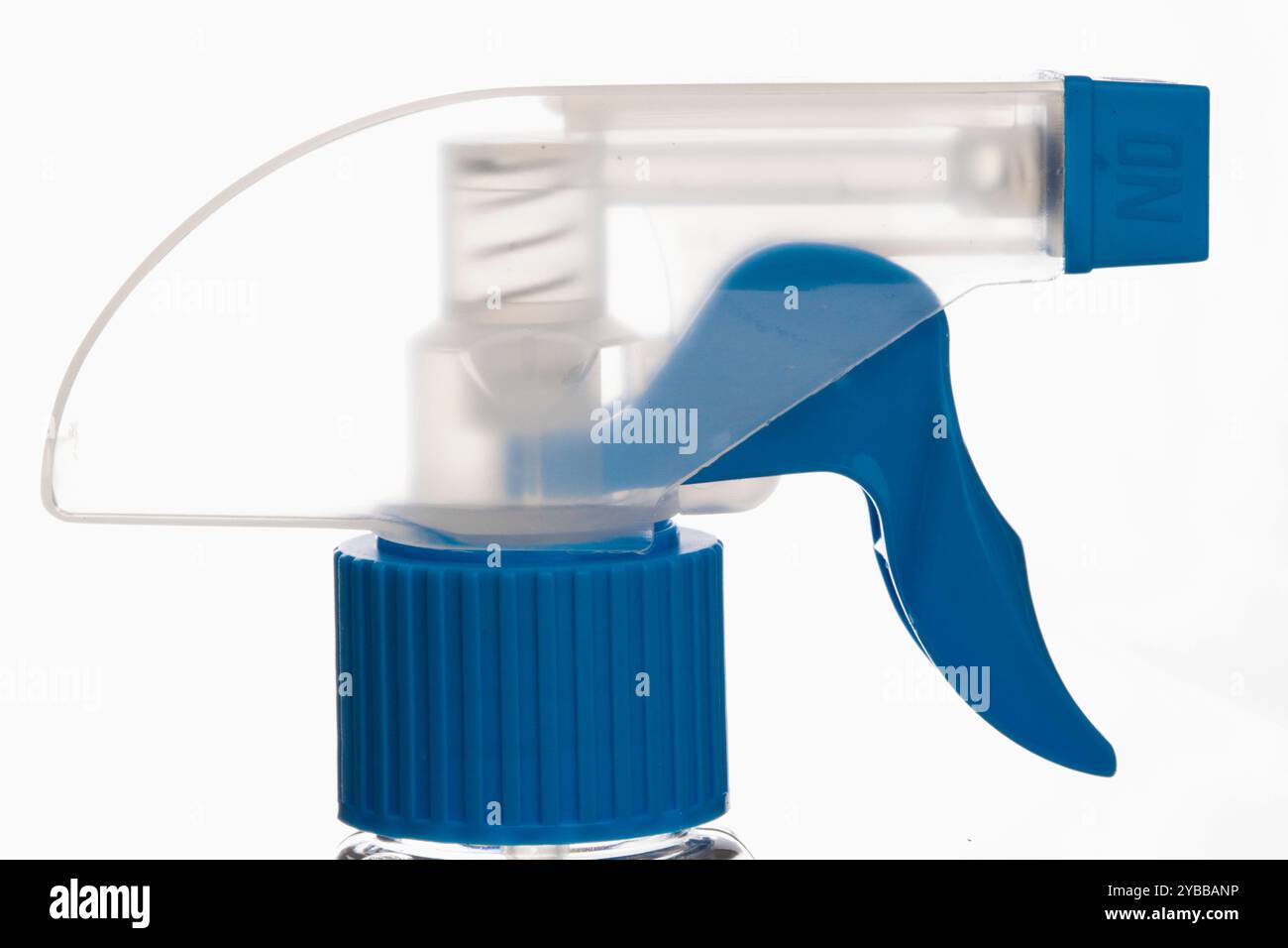 In prossimità di una Pulizia ugello di spruzzatura Foto Stock