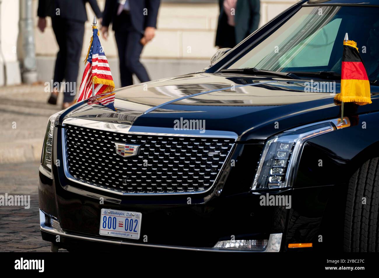 Arrivo del presidente americano JOE BIDEN al Bellevue Palace - Schloss Bellevue, accolto dal presidente federale tedesco FRANK-WALTER STEINMEIER. Berlino *** arrivo del presidente americano, JOE BIDEN, al Bellevue Palace Schloss Bellevue, accolto dal presidente federale tedesco FRANK WALTER STEINMEIER Berlin Foto Stock