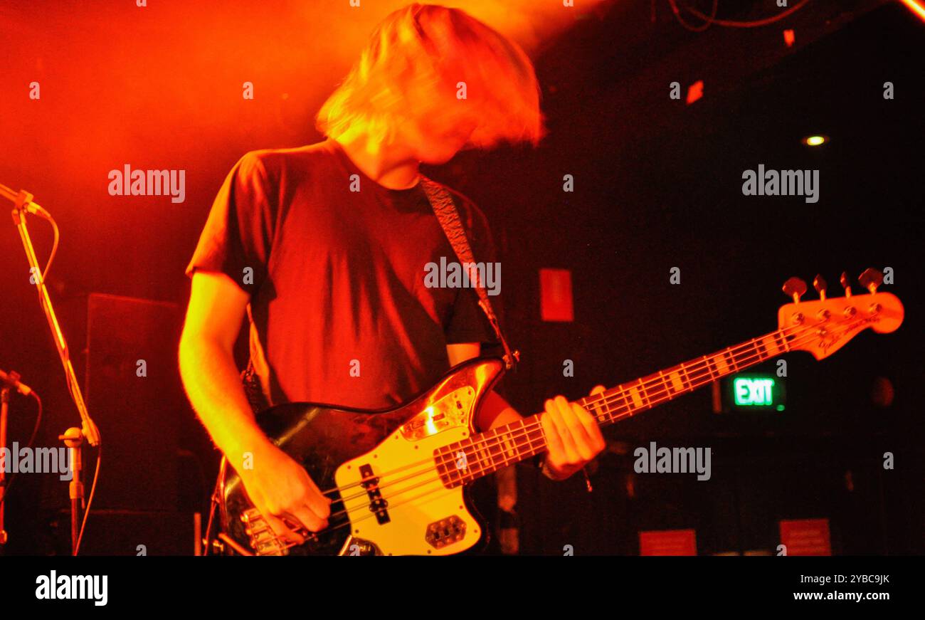 Bleeding Knees Club vive al Corner Hotel, Richmond, Mlebourne Foto Stock