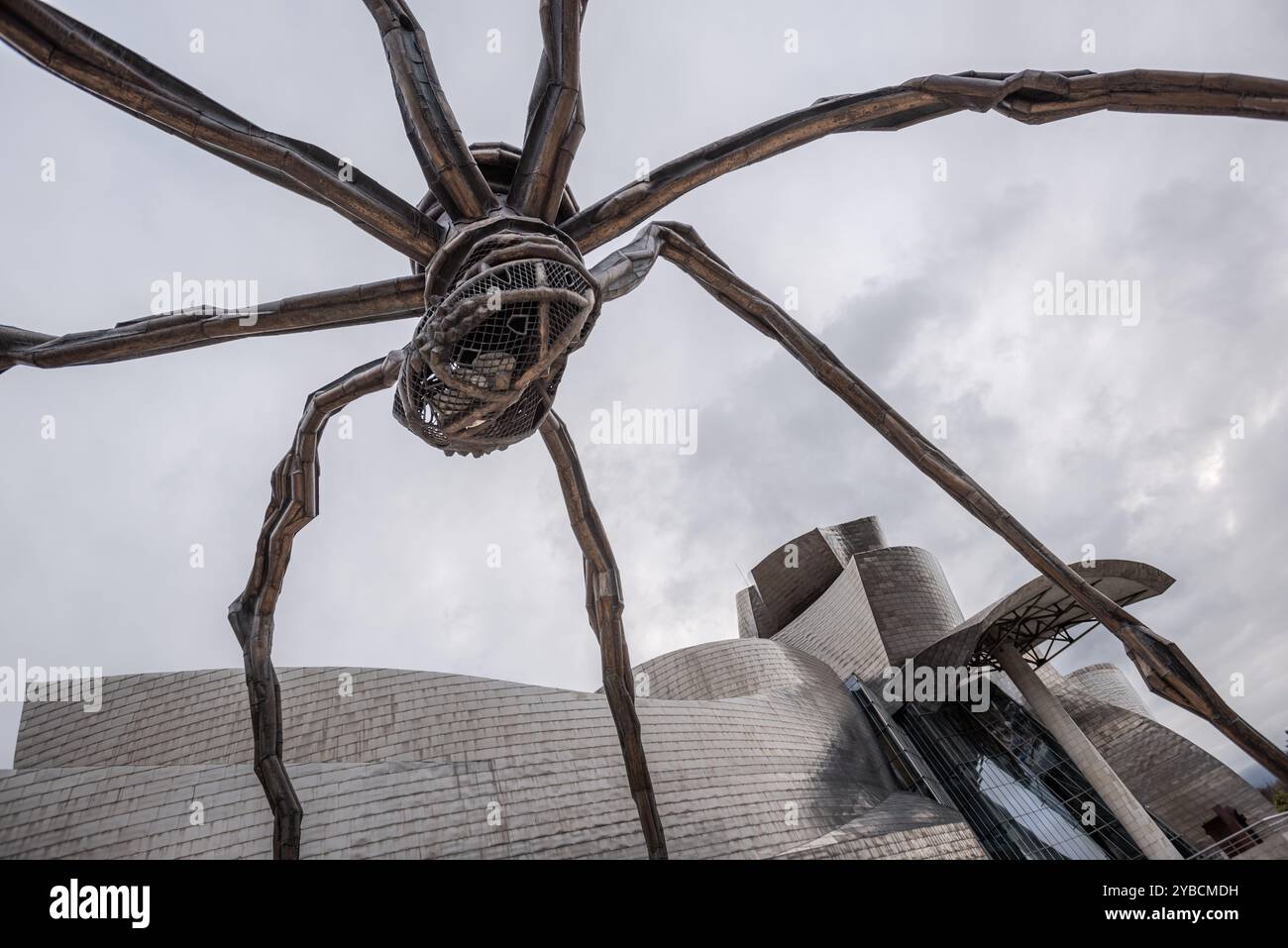 Maman, Louise Bourgeois, Guggenheim Museum Bilbao, Bilbao, Paesi Baschi, Spagna, Europa Foto Stock