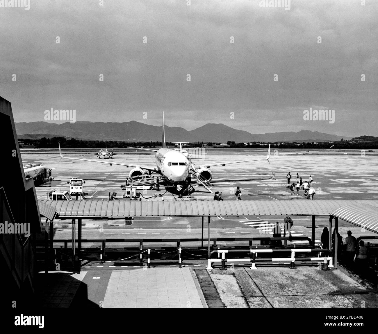 Aeroporto di Girona, Catalogna, Spagna. Foto Stock