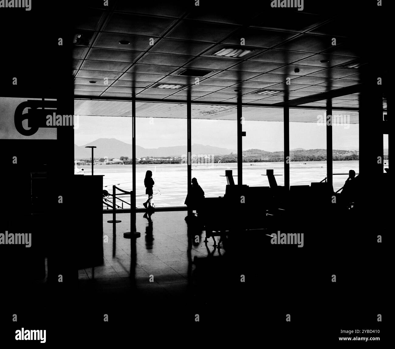 Aeroporto di Girona, Catalogna, Spagna. Foto Stock
