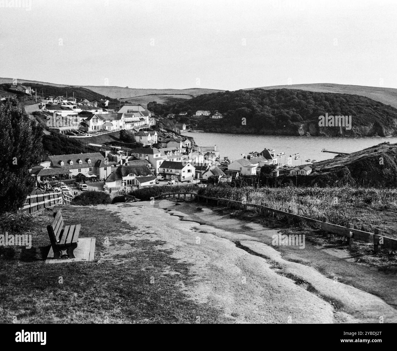 Speranza Cove, Kingsbridge, Devon, Inghilterra, Regno Unito. Foto Stock