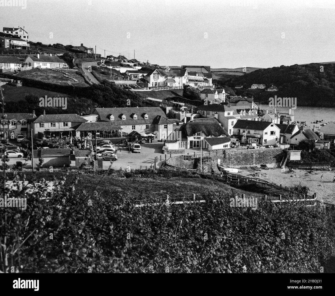 Speranza Cove, Kingsbridge, Devon, Inghilterra, Regno Unito. Foto Stock