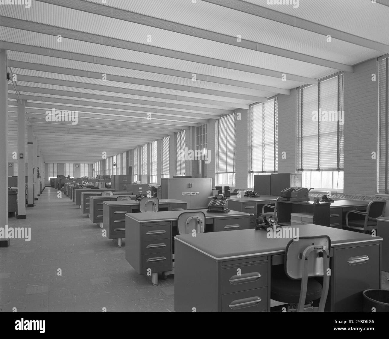 Becton Dickinson &amp; Co., Rutherford, New Jersey, 1954. Foto Stock