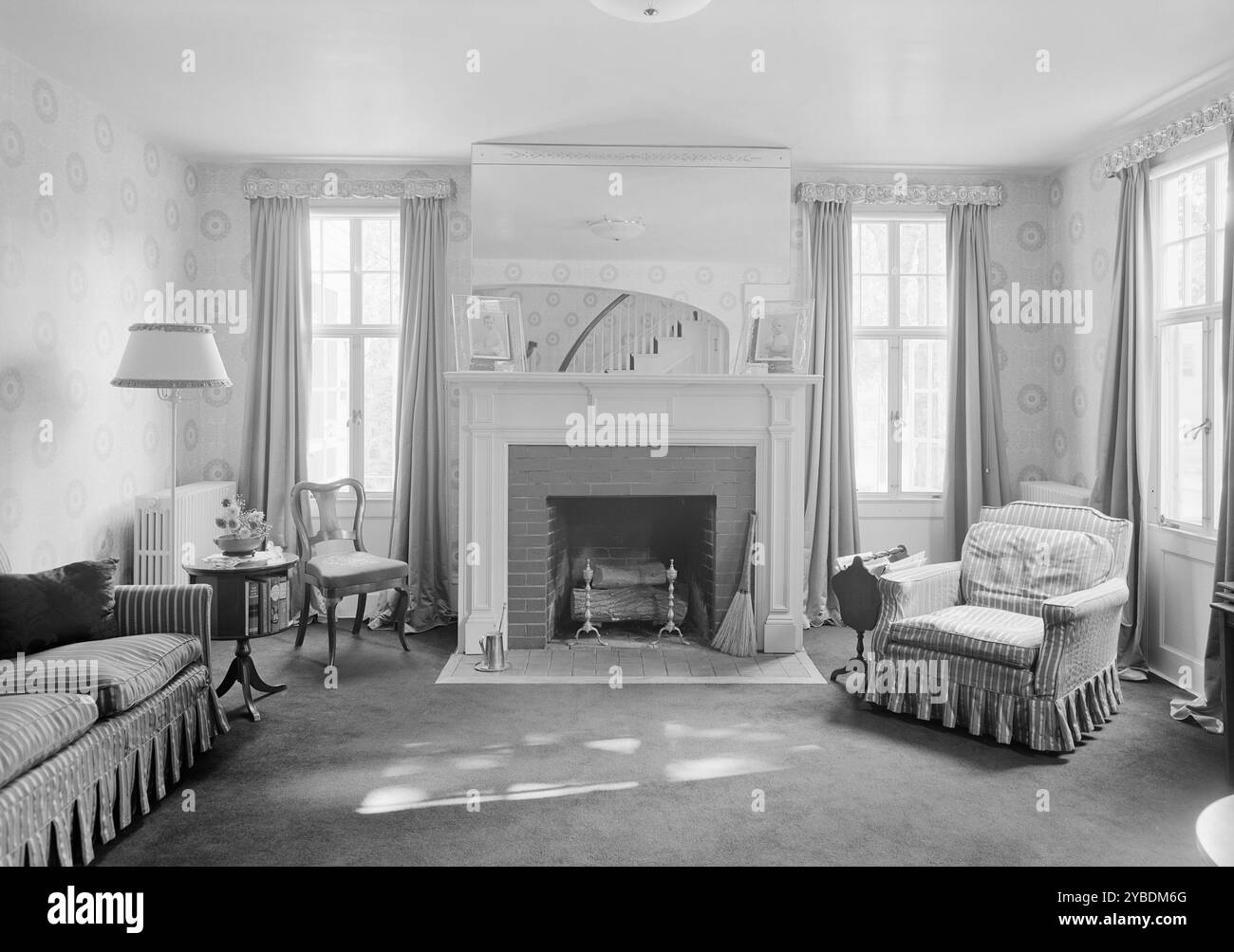 Dr. E. Hall Kline, residenza a N. Broadway, Nyack, New York, 1941. Foto Stock