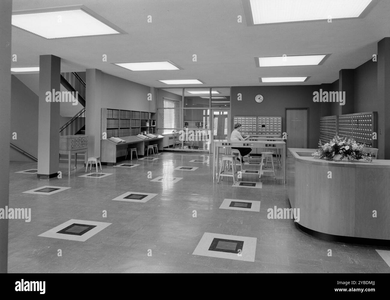 Goucher College, Towson, Maryland, 1953. Foto Stock