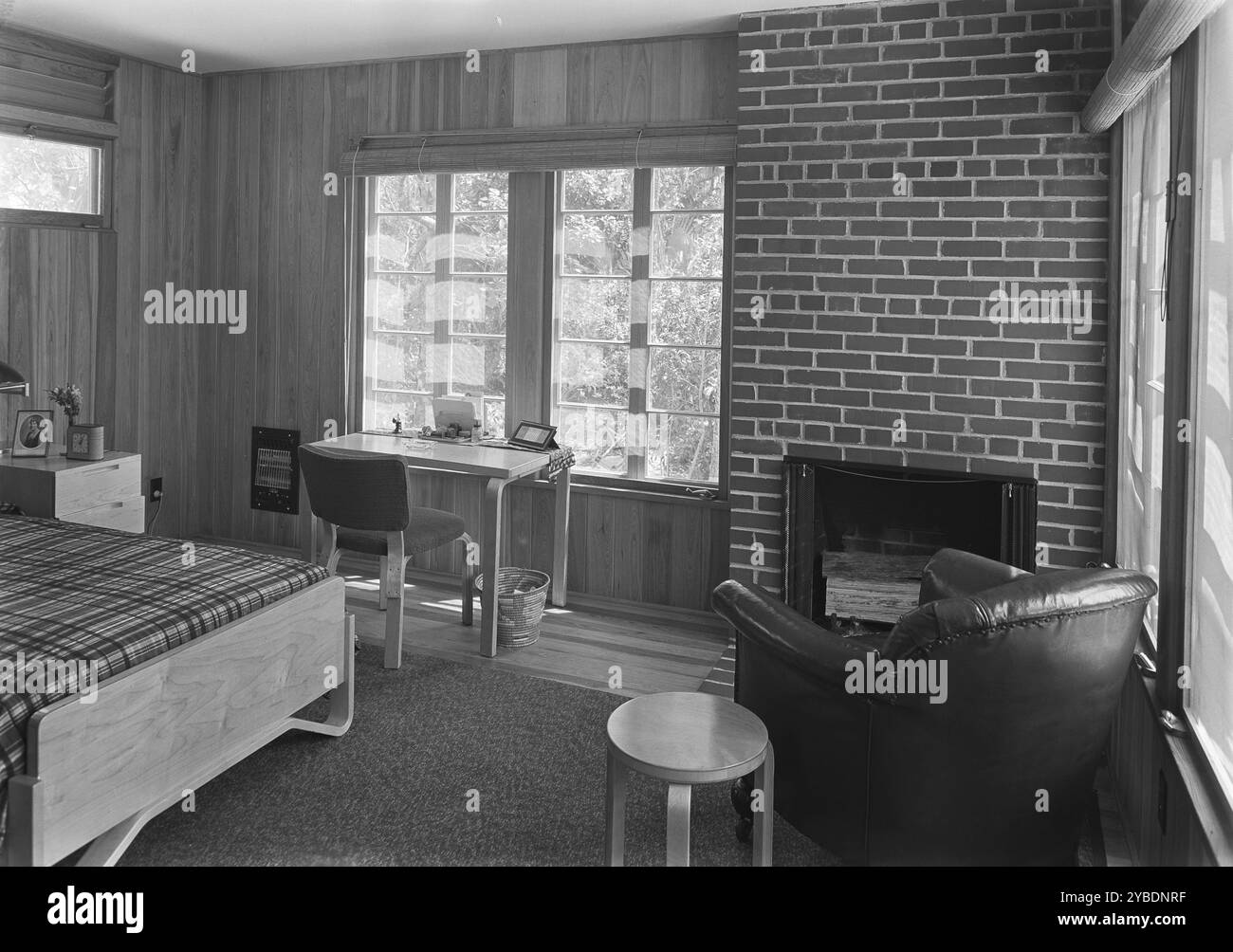 Robert Glassford, residenza a Hobe Sound, Florida, 1941. Foto Stock