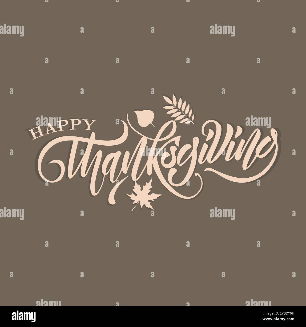 Sfondo del modello per il giorno del Ringraziamento. Buon giorno del Ringraziamento, banner modello, poster, volantino, biglietto di auguri, web design, design di stampa. Illustrazione Vettoriale