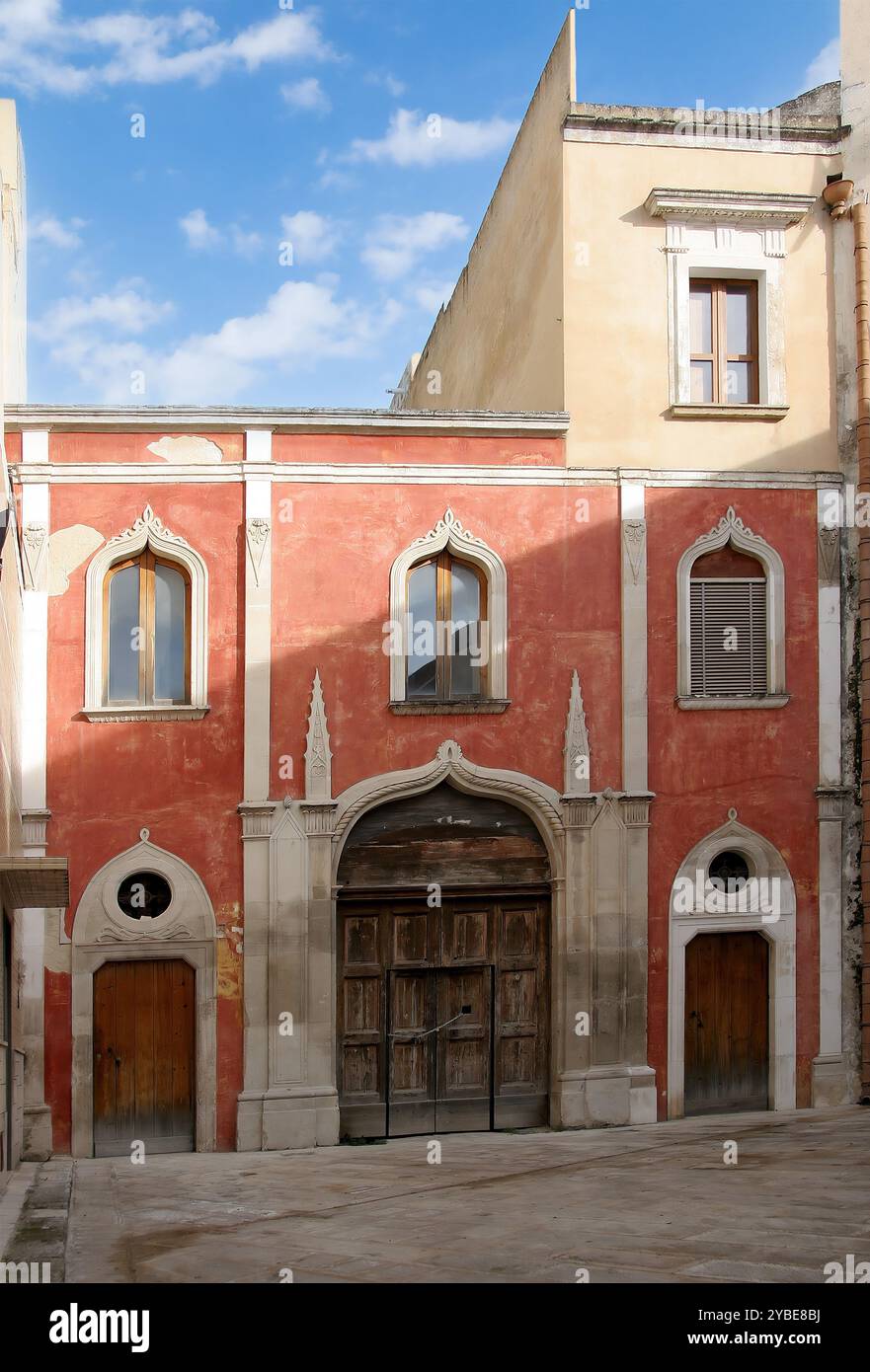Italia Puglia Castellaneta (TA) il palazzo Catalano Foto Stock