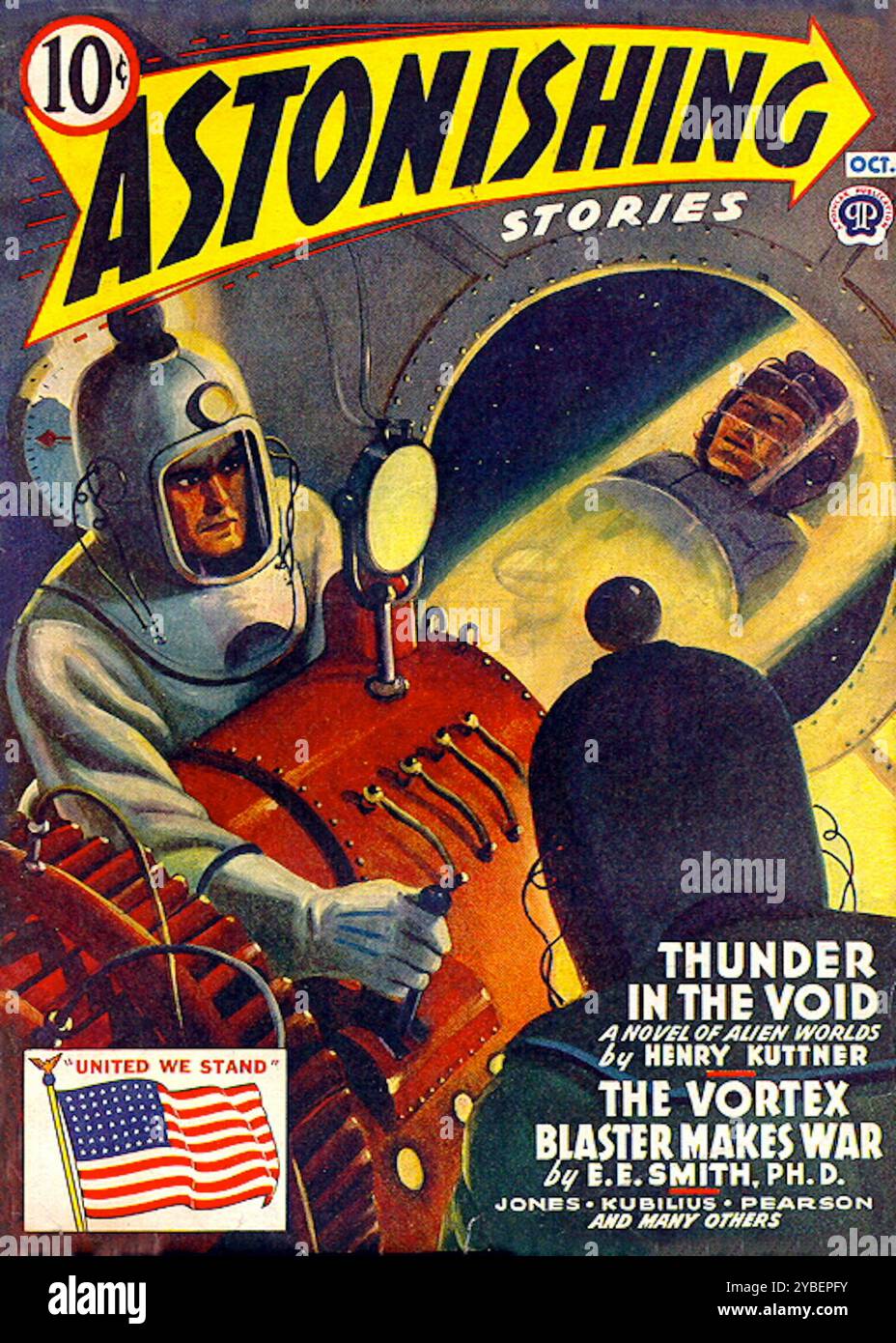 Astonishing Stories ottobre 1942. Foto Stock