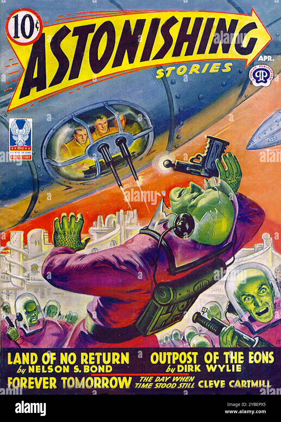Astonishing Stories vol 2 n. 4 aprile 1941. Foto Stock