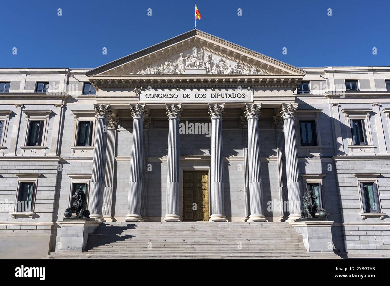 Congresso dei deputati: La camera bassa del parlamento spagnolo, con 350 membri eletti per rappresentanza proporzionale Foto Stock