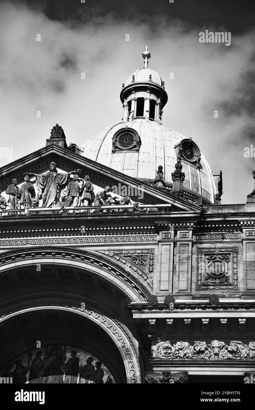 Opere d'arte urbana del centro di Birmingham Foto Stock