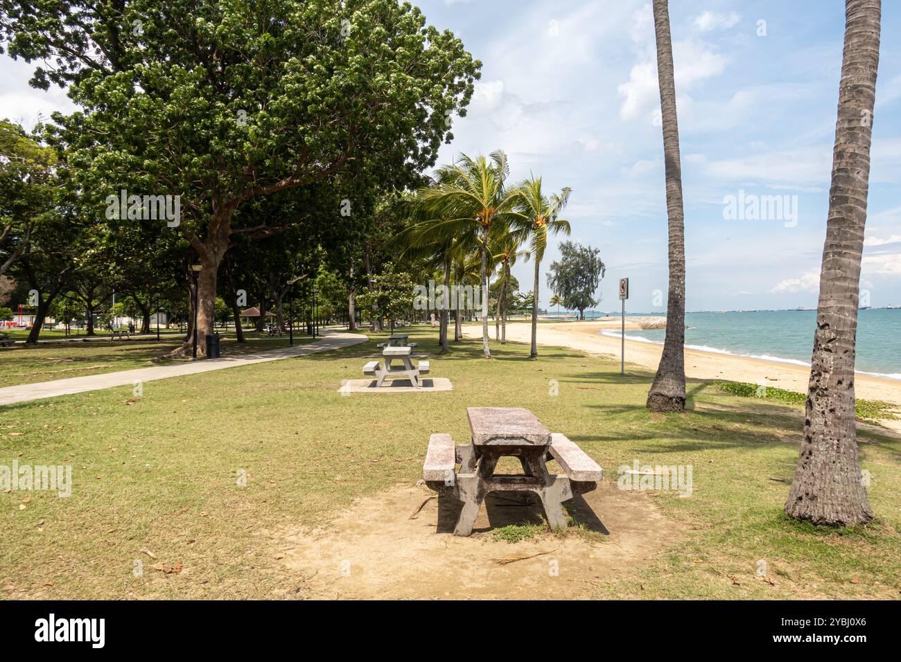 East Coast Park, Singapore, Asia Foto Stock