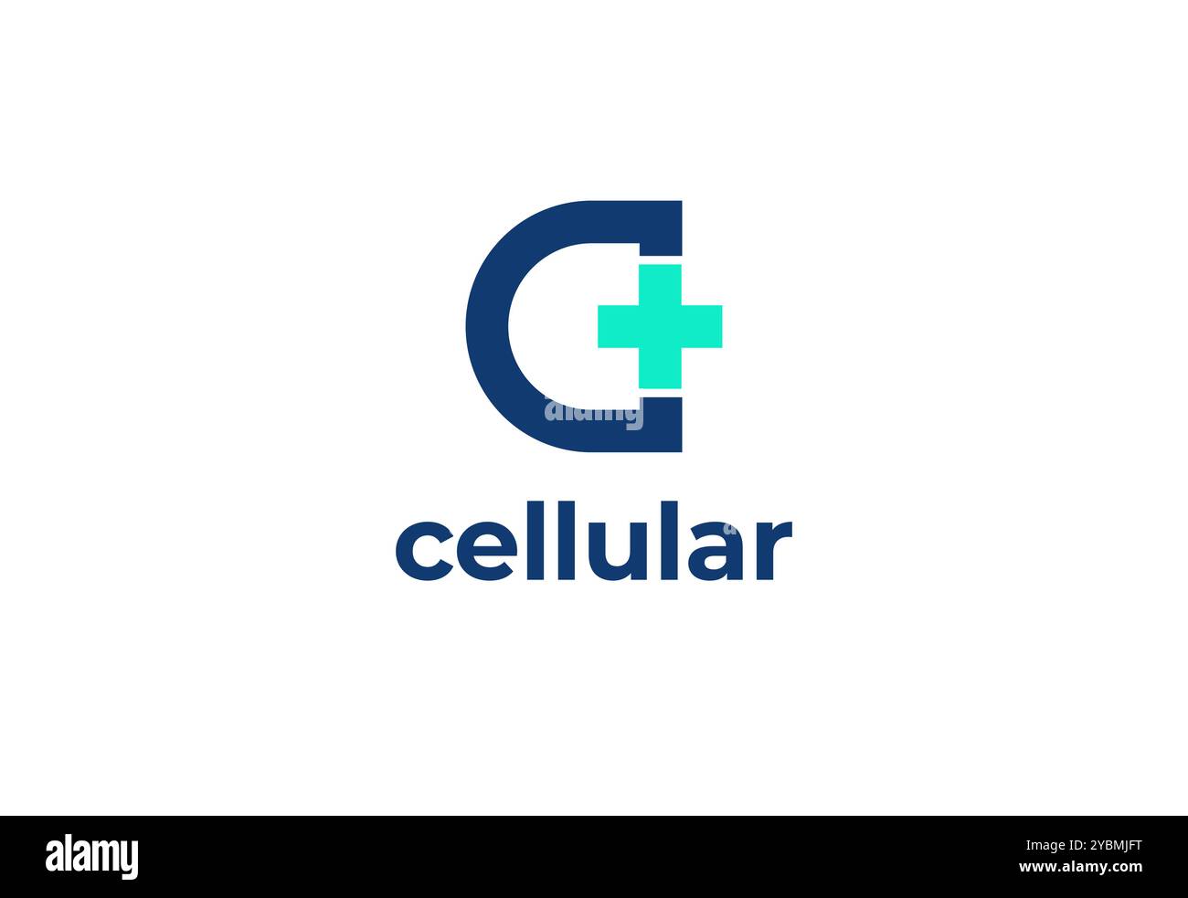 Logo lettera G con simbolo medico Plus, modello creativo per ospedale e assistenza sanitaria. Illustrazione Vettoriale