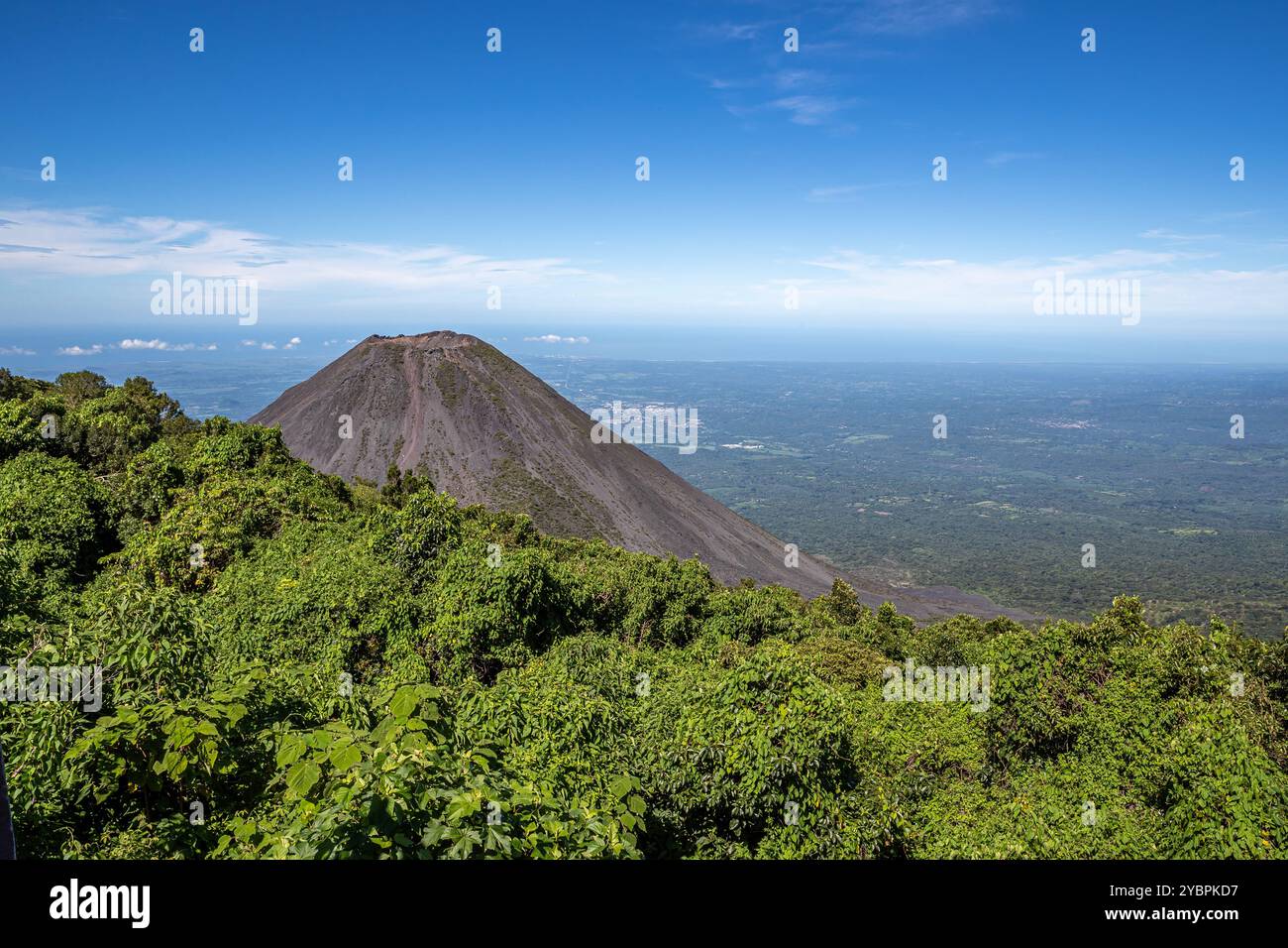El Salvador, Santa Ana, vulcano Izalco Foto Stock