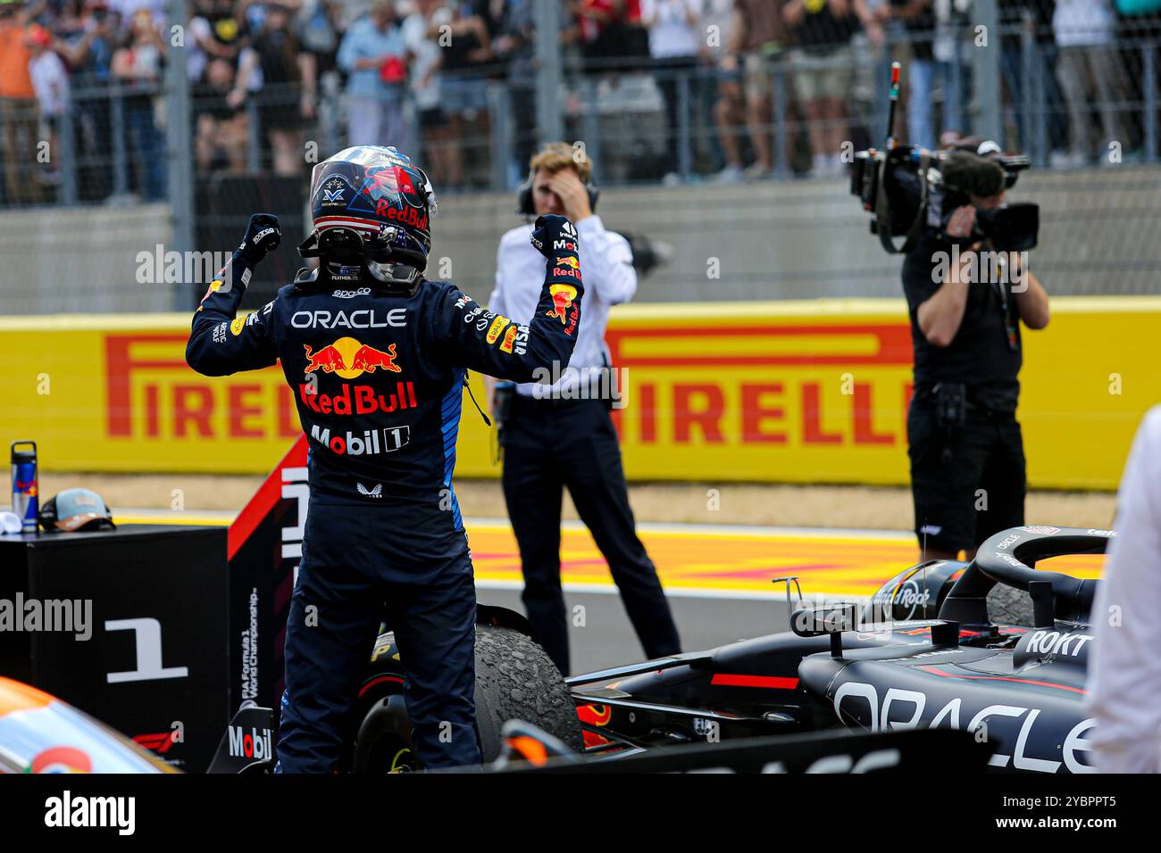 Austin, Stati Uniti. 19 ottobre 2024. Max Verstappen dei Paesi Bassi alla guida della (1) Oracle Red Bull Racing RB20 Honda RBPT, durante la Formula 1 Pirelli United States Grand Prix 2024. Crediti: Alessio Morgese/Alessio Morgese/Emage/Alamy live news Foto Stock
