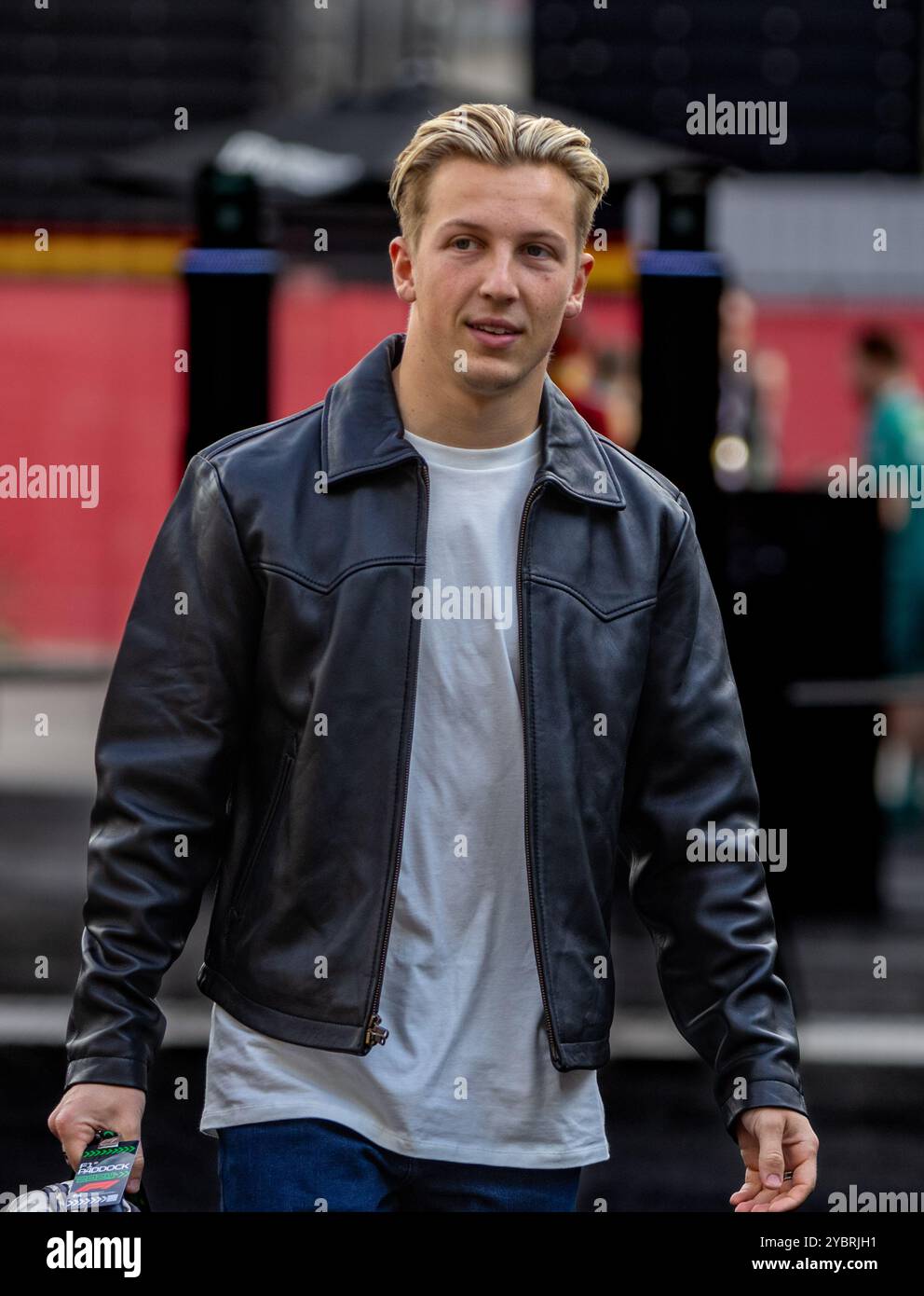 Austin, Texas - 19 ottobre 2024: Liam Lawson, pilota della #30 Visa Cash App RB F1, gareggia nel Gran Premio degli Stati Uniti di Formula 1 Pirelli sul circuito delle Americhe di Austin, Texas. Crediti: Nick Paruch / Alamy Live News Foto Stock