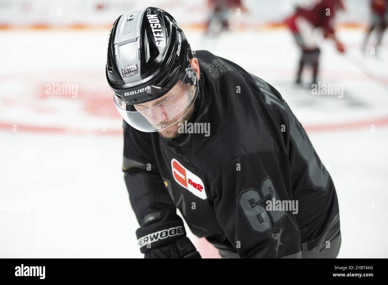 PSD Bank Dome, Duesseldorf, Renania settentrionale-Vestfalia, Parker Tuomie (Koelner Haie, #62), PENNY DEL, Duesseldorfer EG-Koelner Haie su 18.10.2024 al P Foto Stock