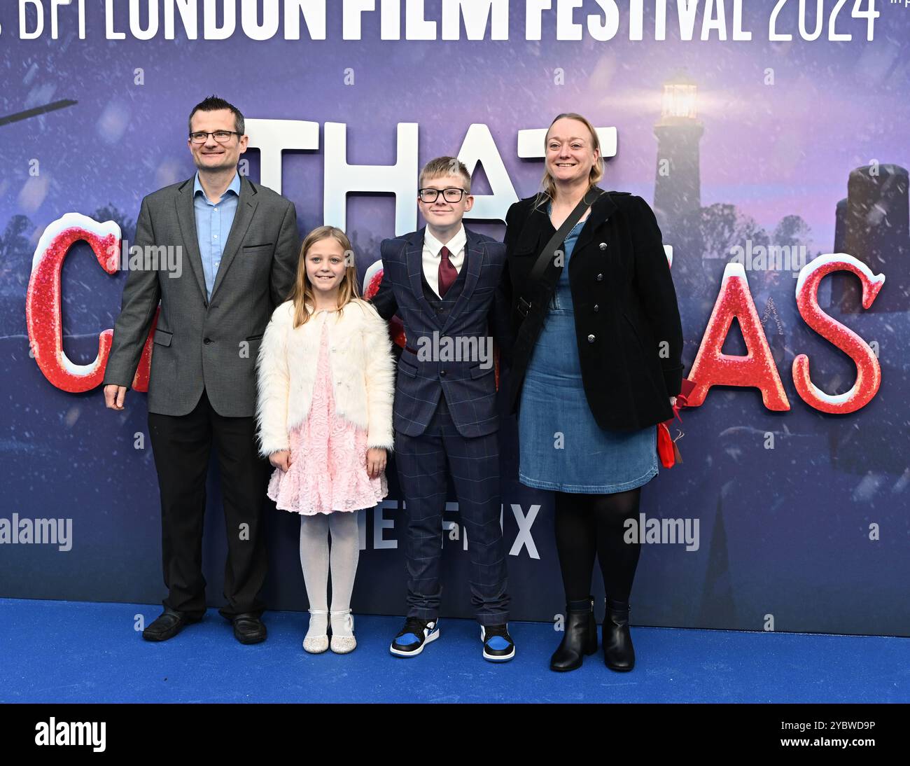 LONDRA, REGNO UNITO. 19 ottobre 2024. Jack Wisniewski partecipa al "That Christmas" Headline Gala - 68° BFI London Film Festival a Londra, Regno Unito. (Foto di 李世惠/SEE li/Picture Capital) credito: Vedi li/Picture Capital/Alamy Live News Foto Stock